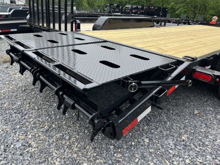 New 2025 CAM Superline - 17+3 Equipment Trailer - 16K GVWR - SUPER RAMPS - TOOLBOX