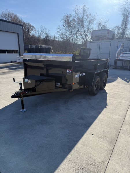 New 2027 BWISE 6x10 10K Dump Trailer w/ Ramps & Tarp Kit