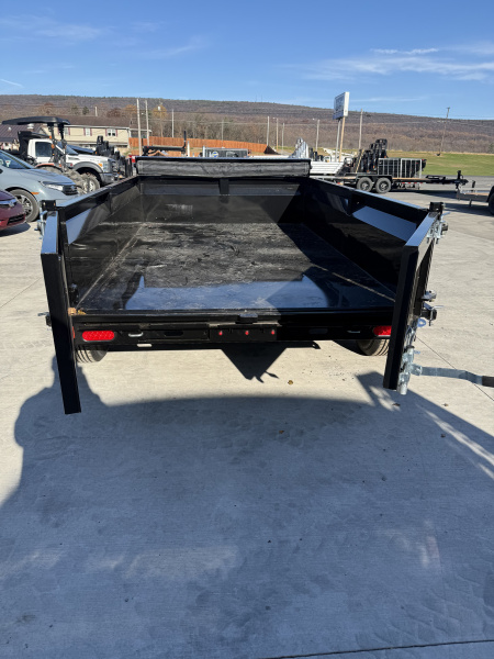 New 2027 BWISE 6x10 10K Dump Trailer w/ Ramps & Tarp Kit
