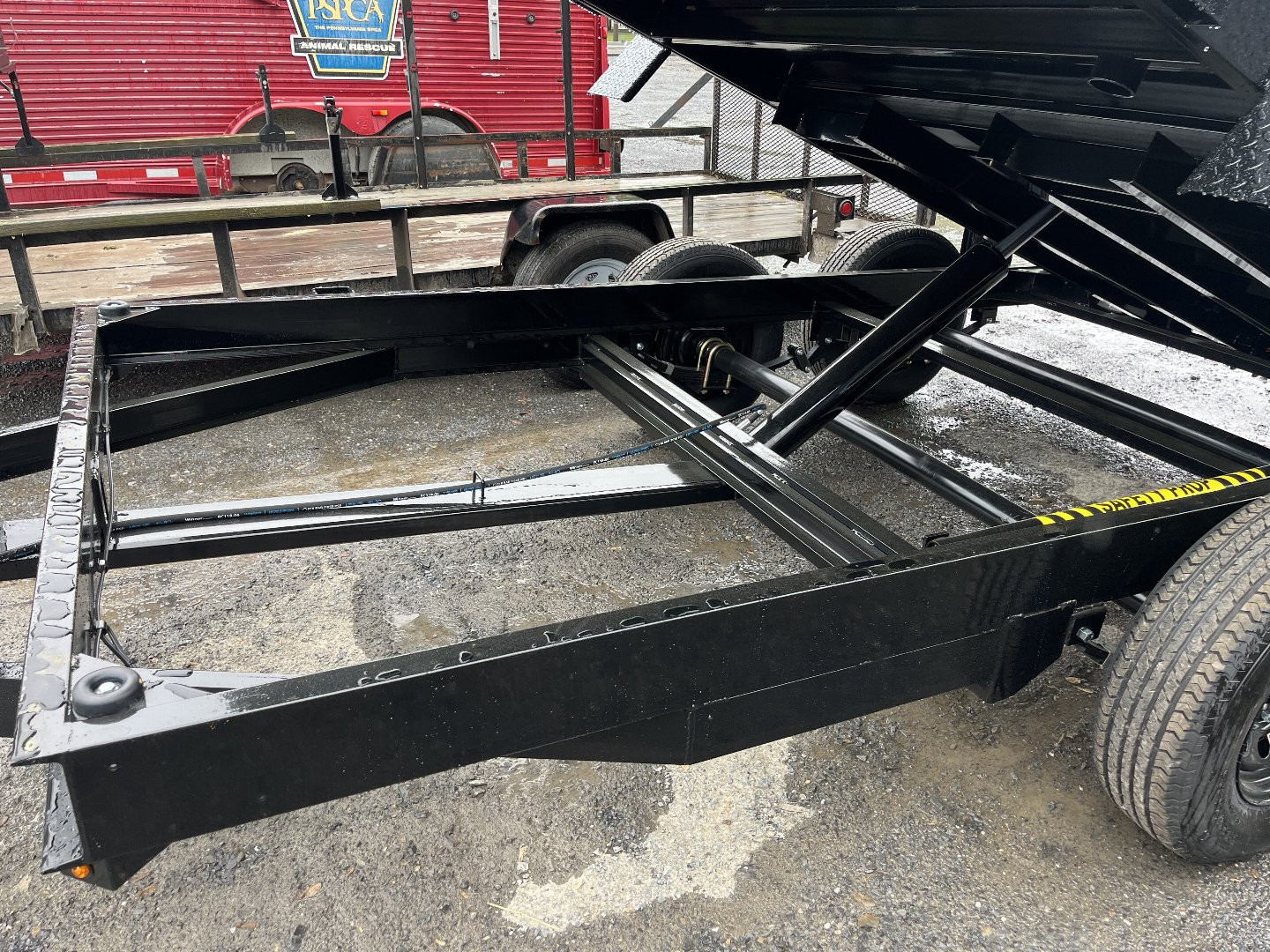 New 2026 BWise 6x12 10K Dump Trailer w/ Ramps & Tarp Kit