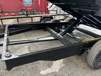 New 2026 BWise 6x12 10K Dump Trailer w/ Ramps & Tarp Kit