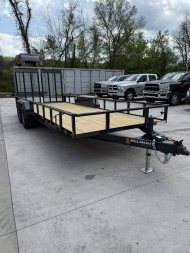 New 2025 BELMONT 7X20-10k - LANDSCAPE TRAILER - NEW DESIGN - BLACK
