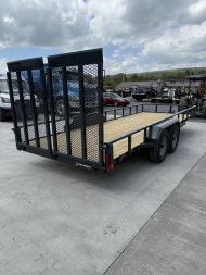 New 2025 BELMONT 7X20-10k - LANDSCAPE TRAILER - NEW DESIGN - BLACK