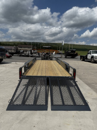 New 2025 BELMONT 7X20-10k - LANDSCAPE TRAILER - NEW DESIGN - BLACK