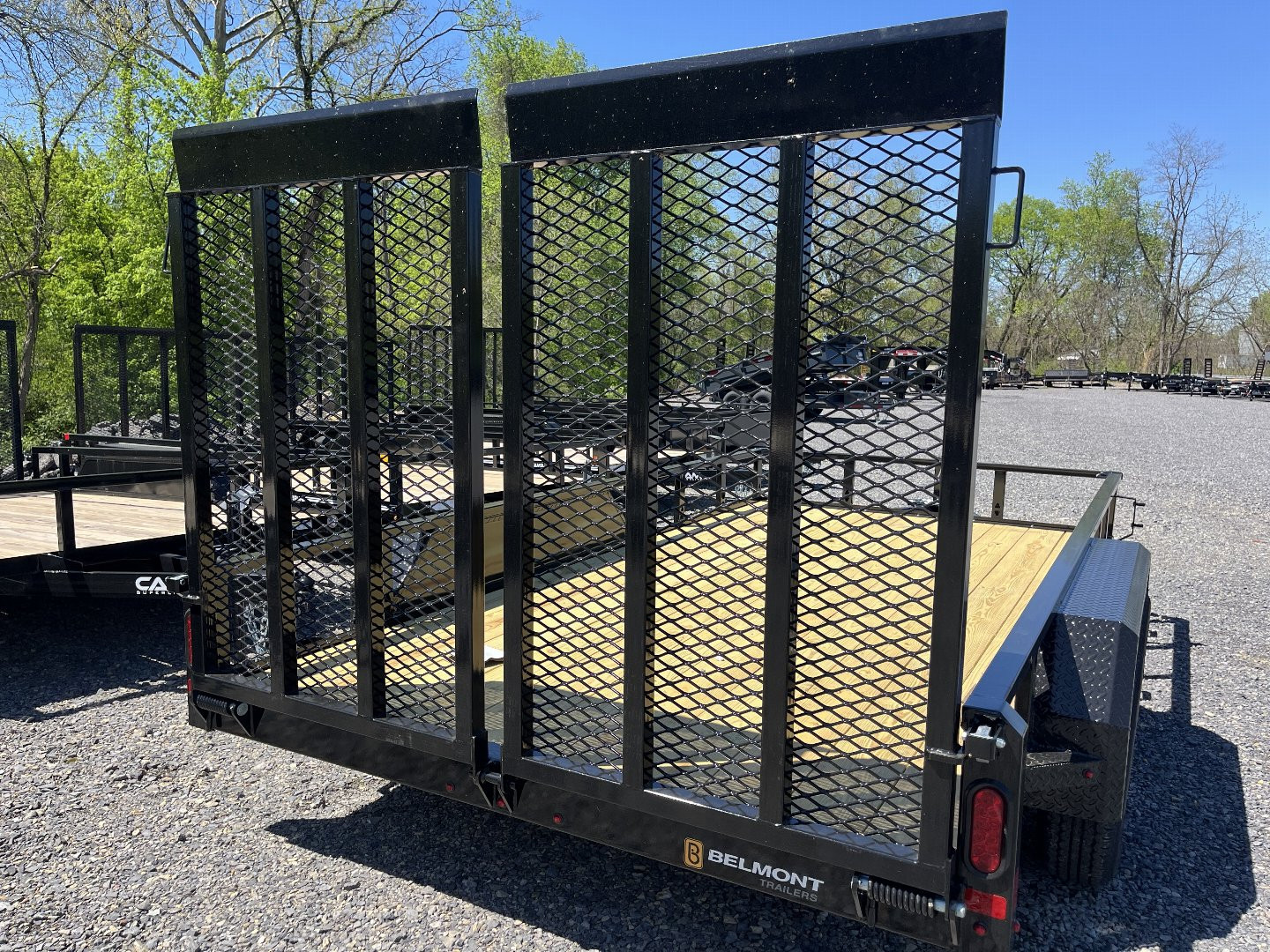 New 2025 BELMONT 7X14 - LANDSCAPE TRAILER - NEW DESIGN