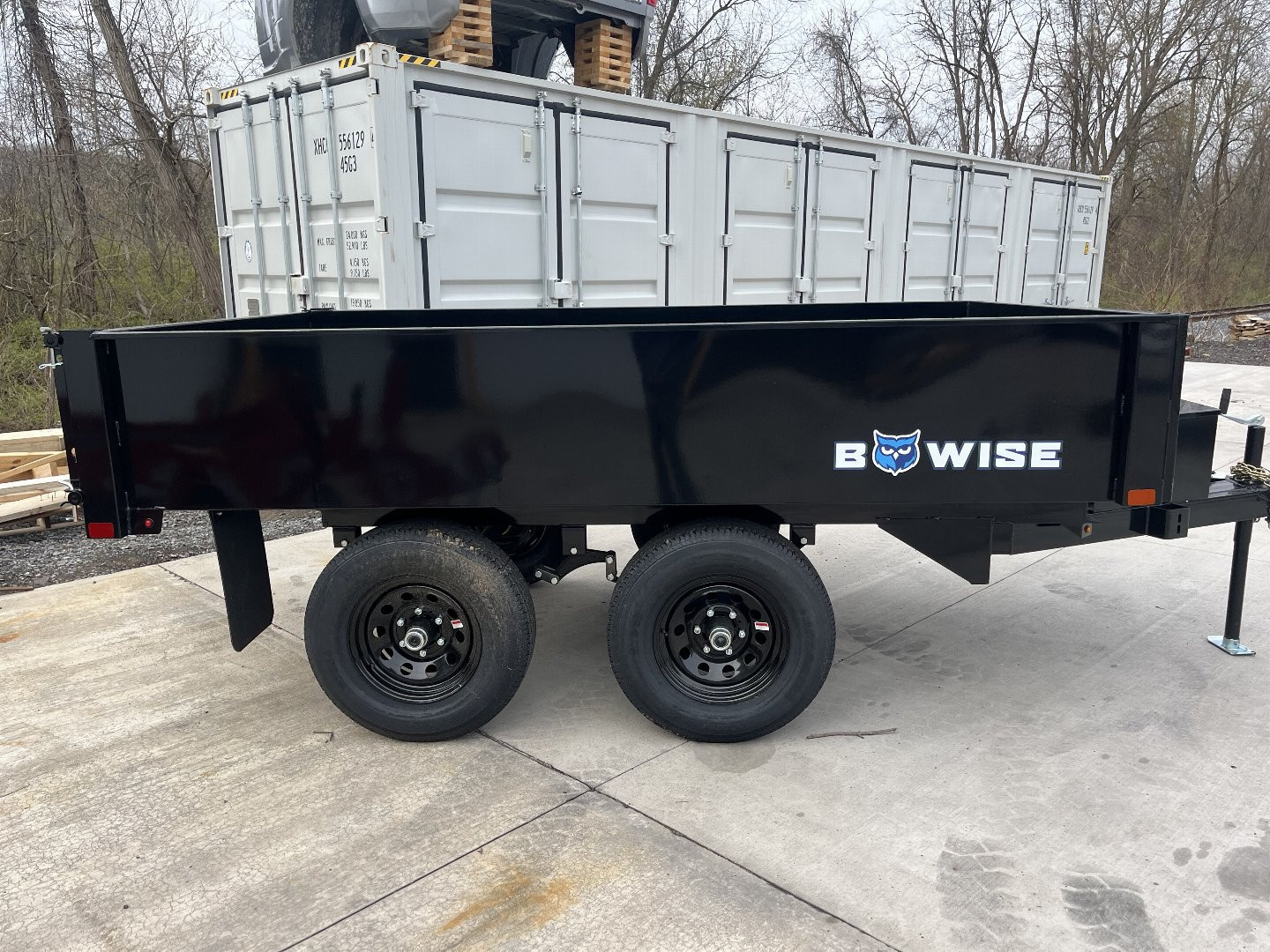 New 2026 BWise 6x10 Deckover Dump - 10K GVWR