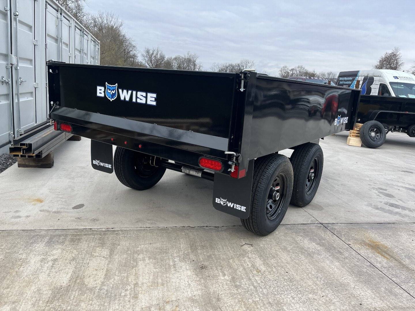 New 2026 BWise 6x10 Deckover Dump - 10K GVWR