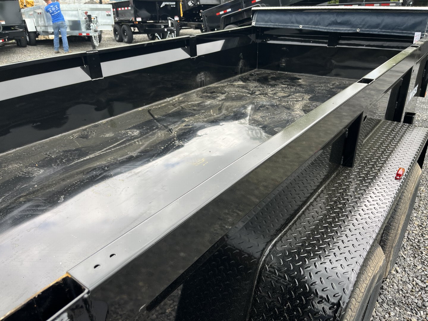 New 2026 BWise 6x12 10K Dump Trailer w/ Ramps & Tarp Kit
