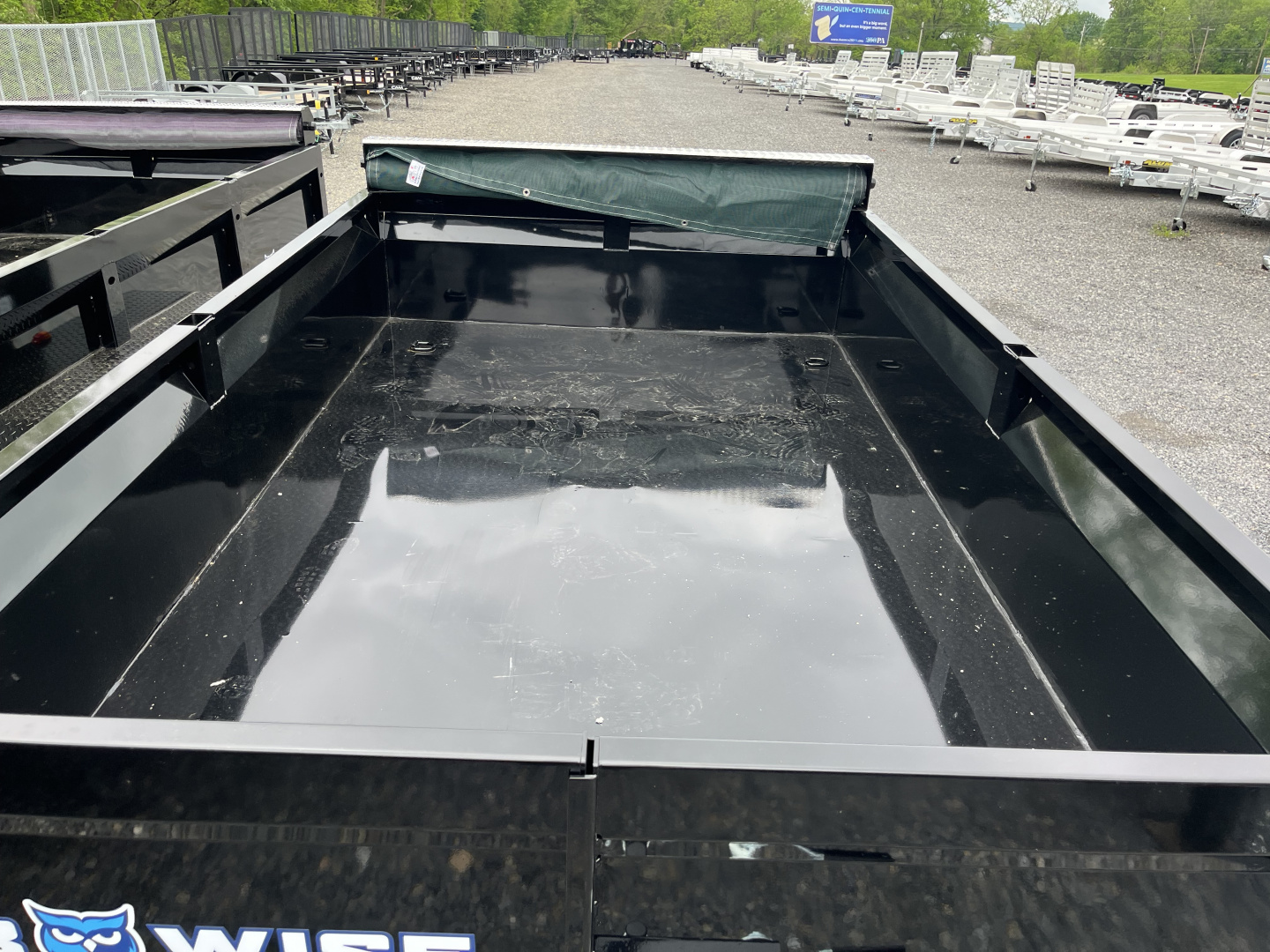 New 2026 BWise 6x12 10K Dump Trailer w/ Ramps & Tarp Kit