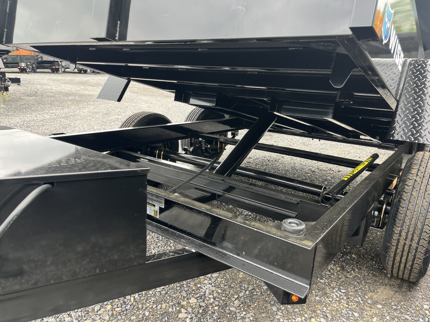 New 2026 BWise 6x12 10K Dump Trailer w/ Ramps & Tarp Kit
