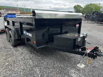 New 2026 BWise 6x12 10K Dump Trailer w/ Ramps & Tarp Kit