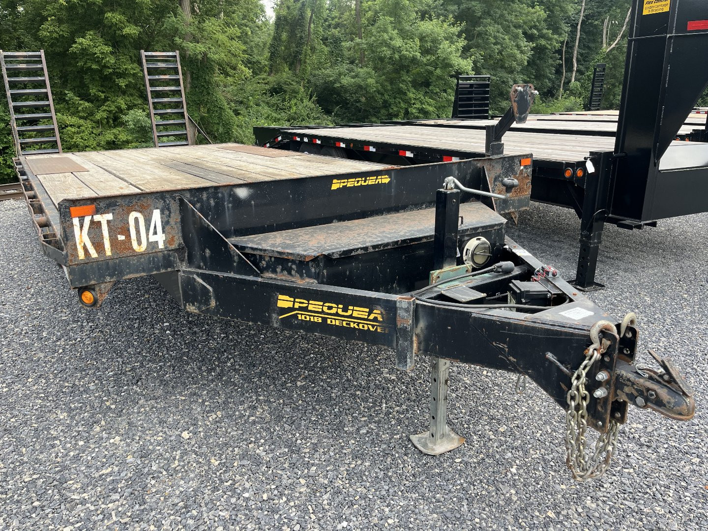 Used 2016 Pequea 20' Deckover - 14K - 16/4