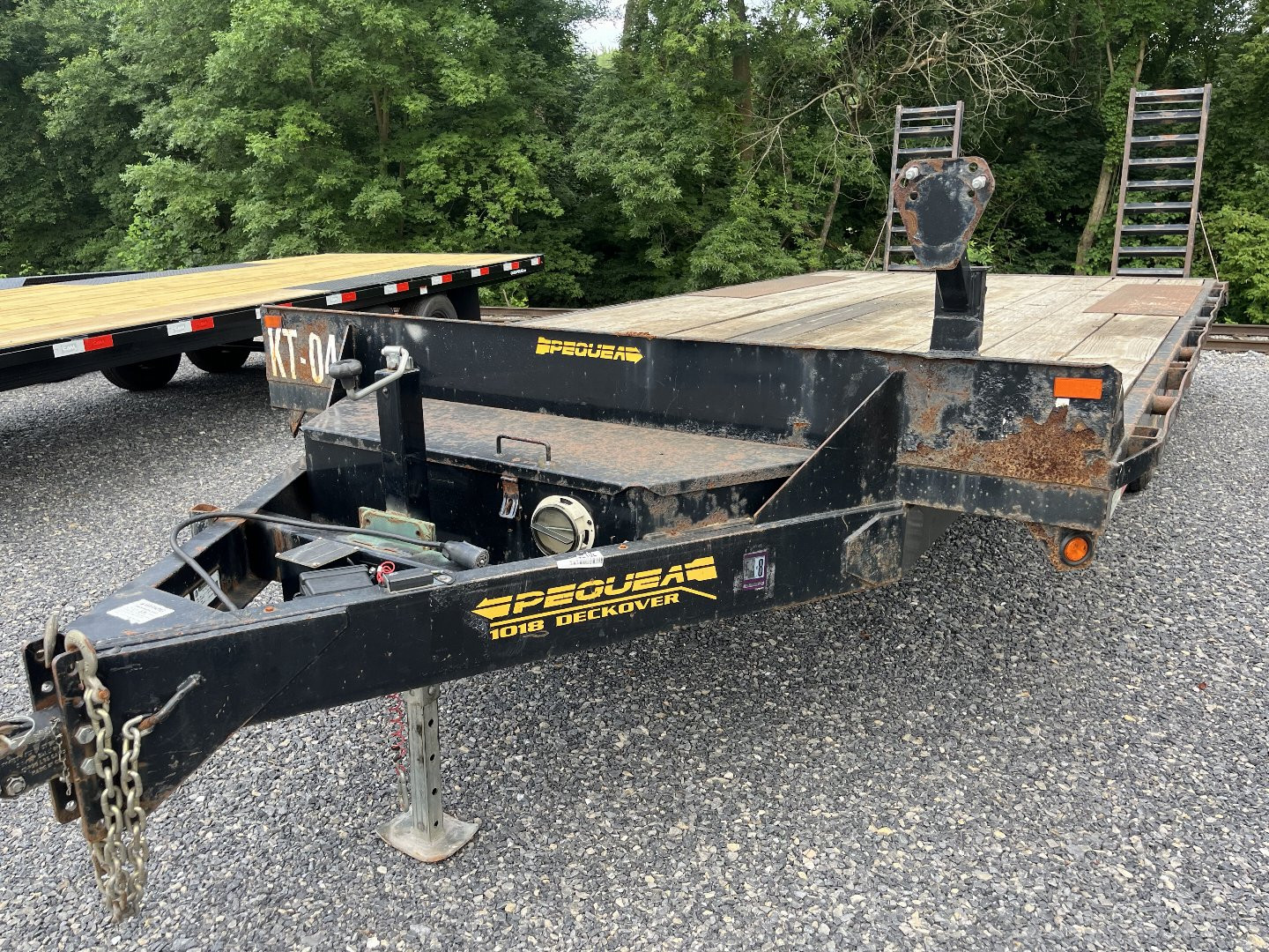 Used 2016 Pequea 20' Deckover - 14K - 16/4