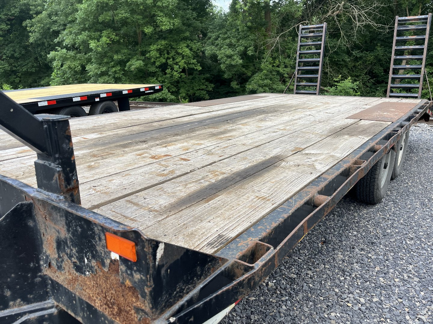 Used 2016 Pequea 20' Deckover - 14K - 16/4
