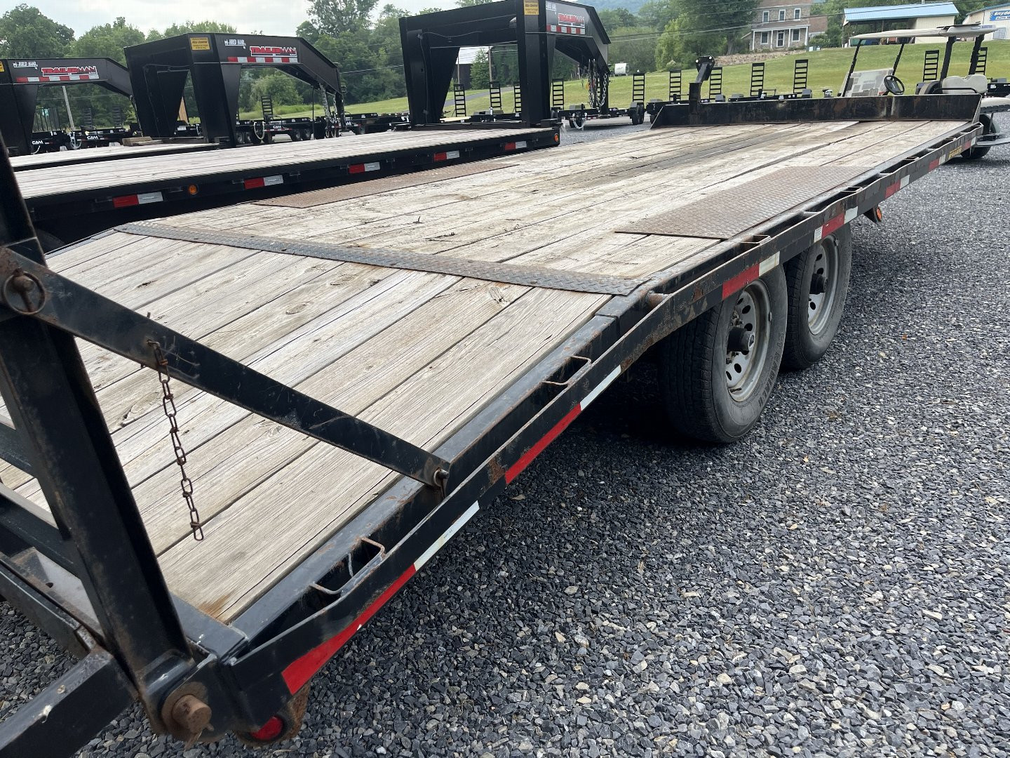 Used 2016 Pequea 20' Deckover - 14K - 16/4