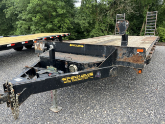 Used 2016 Pequea 20' Deckover - 14K - 16/4