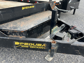 Used 2016 Pequea 20' Deckover - 14K - 16/4