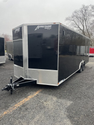 New 2025 Homesteader 8 x 24 IH CAR/UTV Trailer - 84  Interior - 9950# - POLYCOR SIDING