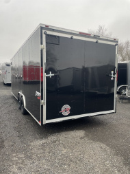 New 2025 Homesteader 8 x 24 IH CAR/UTV Trailer - 84" Interior - 9950# - POLYCOR SIDING