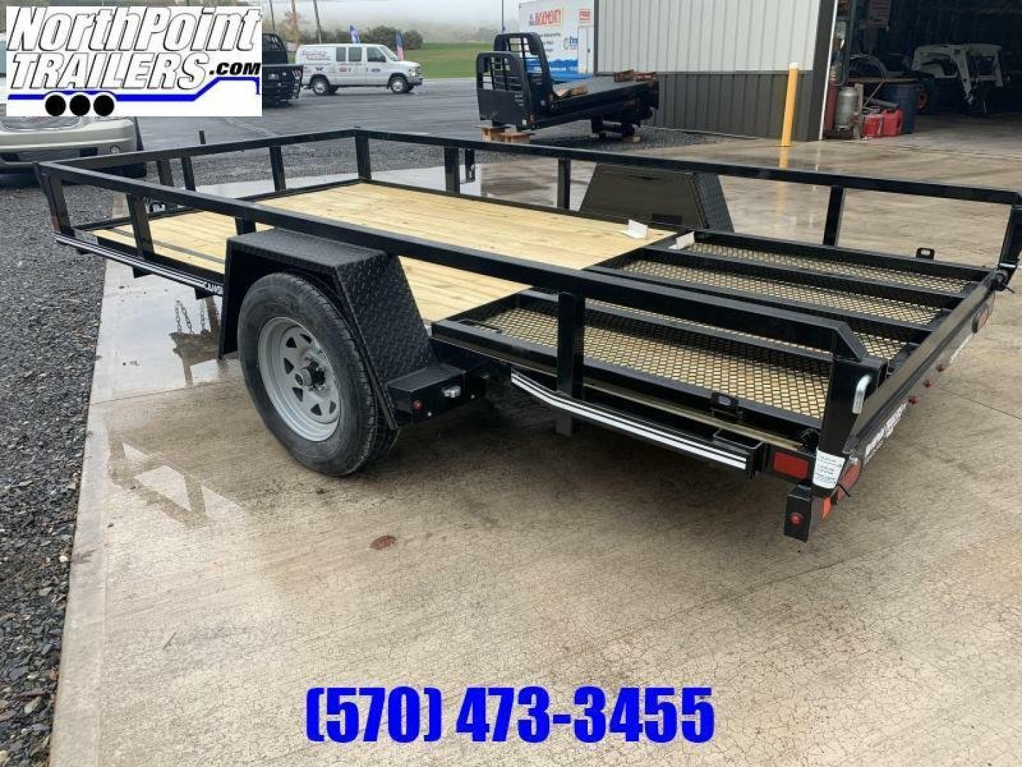 New 2025 Cam Superline 6x12 Tube Top Utility Trailer