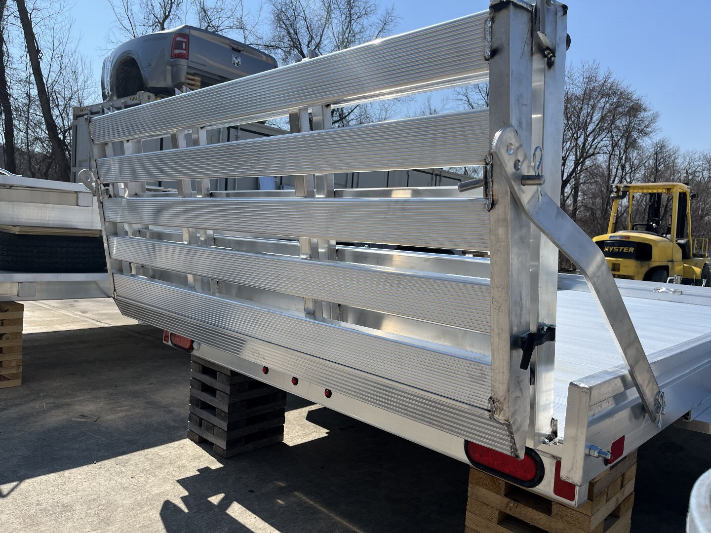 New 2026 ALUMA 68" x 12' Aluminum Utility w/ Bi-Fold Tailgate