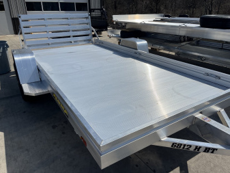 New 2026 ALUMA 68" x 12' Aluminum Utility w/ Bi-Fold Tailgate