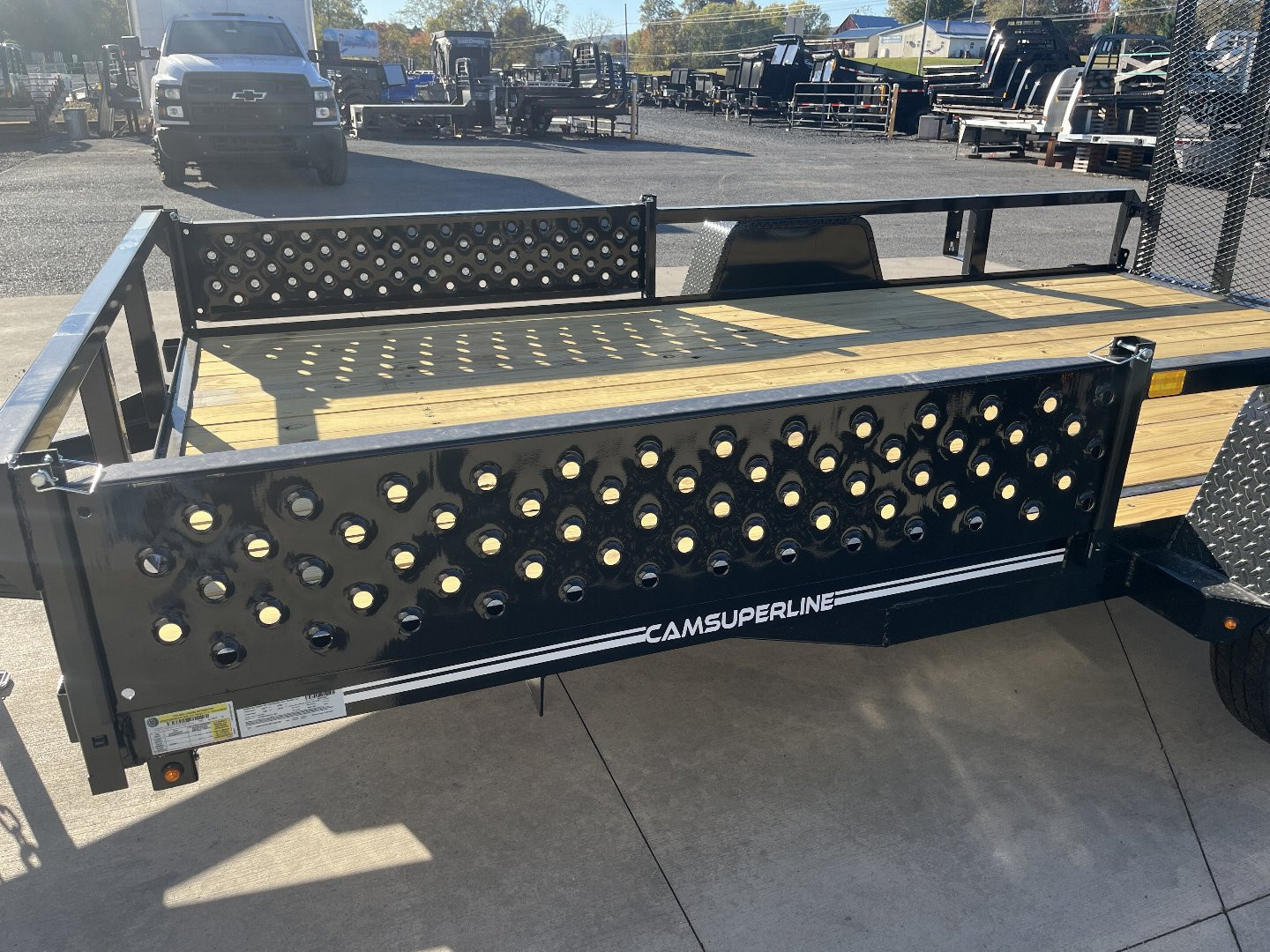 New 2025 CAM Superline 7x12 SA - ATV Trailer