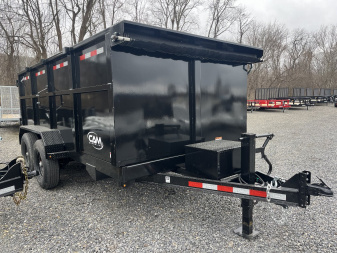 New 2025 CAM Superline 7 x 14' HIGH SIDE DUMP TRAILER - 14k