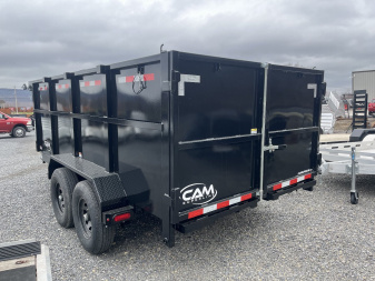 New 2025 CAM Superline 7 x 14' HIGH SIDE DUMP TRAILER - 14k