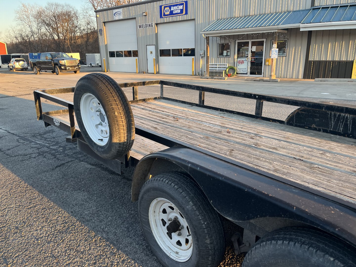 Used 2014 NNT 18' Landscape/Utility Trailer