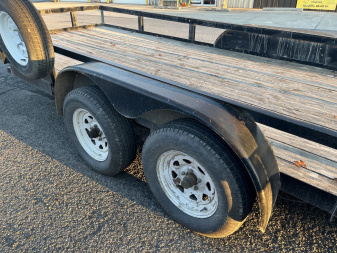 Used 2014 NNT 18' Landscape/Utility Trailer