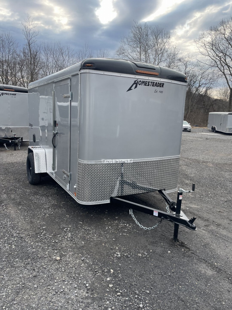 New 2025 Homesteader 6x12 Challenger - RAMP - SILVER
