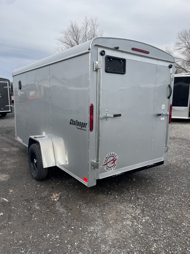 New 2025 Homesteader 6x12 Challenger - RAMP - SILVER