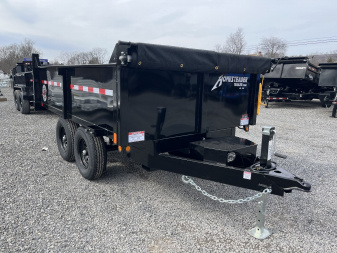 New 2025 Homesteader 6x10 Deckover Dump - 10K - DBL DOOR REAR
