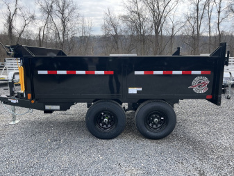 New 2025 Homesteader 6x10 Deckover Dump - 10K - DBL DOOR REAR