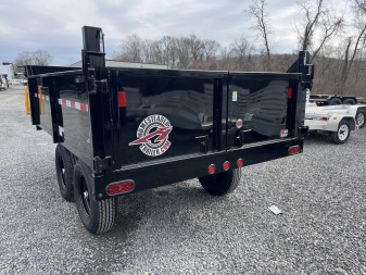 New 2025 Homesteader 6x10 Deckover Dump - 10K - DBL DOOR REAR