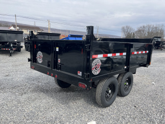 New 2025 Homesteader 6x10 Deckover Dump - 10K - DBL DOOR REAR