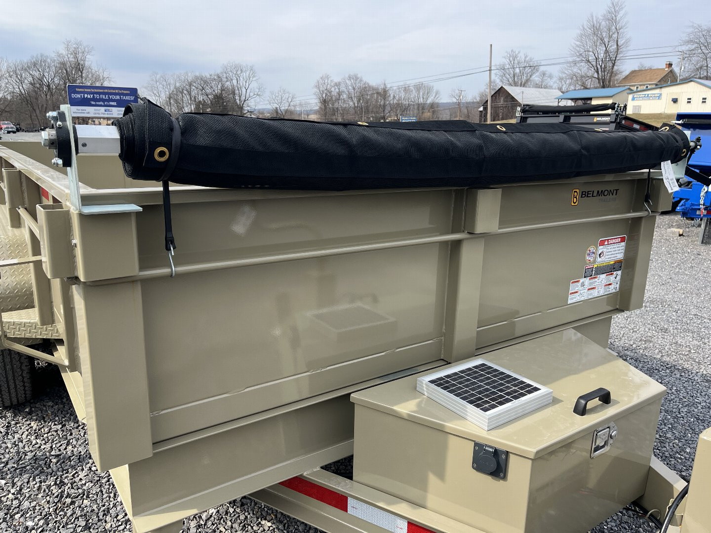 New 2025 BELMONT 81" x 14' -14K GVWR - TARP KIT - SANDSTONE COLOR