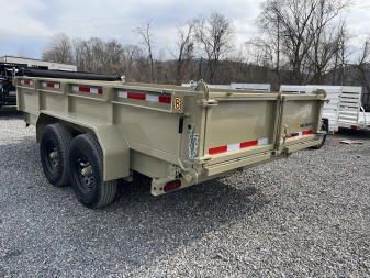 New 2025 BELMONT 81" x 14' -14K GVWR - TARP KIT - SANDSTONE COLOR