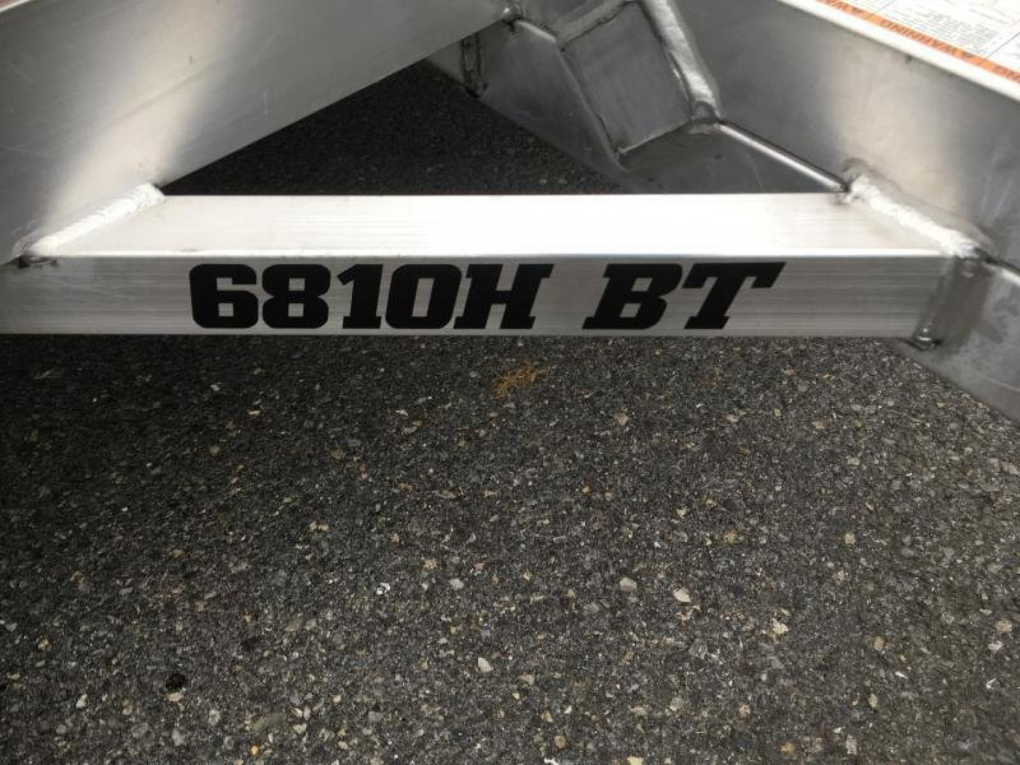 New 2025 Aluma 68" x 10' H w/ Bi-Fold Tailgate Utility Trailer