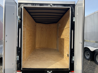 New 2025 Spartan 5x10 Single Axle Cargo - BLACK - Double Rear Doors - OPTIONS