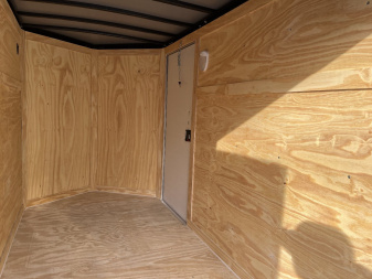 New 2025 Spartan 5x10 Single Axle Cargo - BLACK - Double Rear Doors - OPTIONS