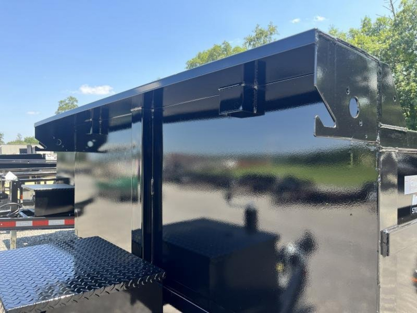 New 2025 CAM 6X12-10K DUMP TRAILER W/ RAMPS - NEW STYLE