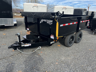 New 2025 Homesteader 6x10 Deckover Dump - 7K - DBL DOOR REAR