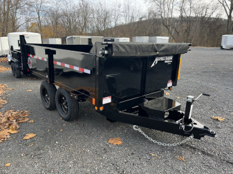 New 2025 Homesteader 6x10 Deckover Dump - 7K - DBL DOOR REAR