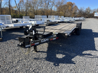 New 2025 CAM Superline - 20' Extra Wide Split Tilt - 16/4 - 8K Oil Bath Axles Tilt Trailer