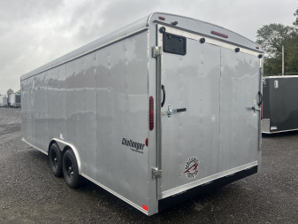 New 2025 Homesteader 8x22 CHALLENGER - SILVER - Ramp Door - 5.2K Axle Upg.