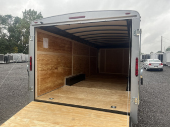 New 2025 Homesteader 8x22 CHALLENGER - SILVER - Ramp Door - 5.2K Axle Upg.