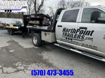 New 2025 CAM SUPERLINE - 20' - 14K - ALL FLAT DECK GOOSENECK TRAILER