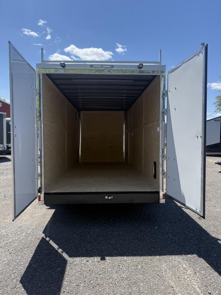 New 2026 Spartan Cargo Spartan 7x16 Cargo Trailer - Ramp Door - CONTRACTOR BUILD - Walk-On Roof Contractor